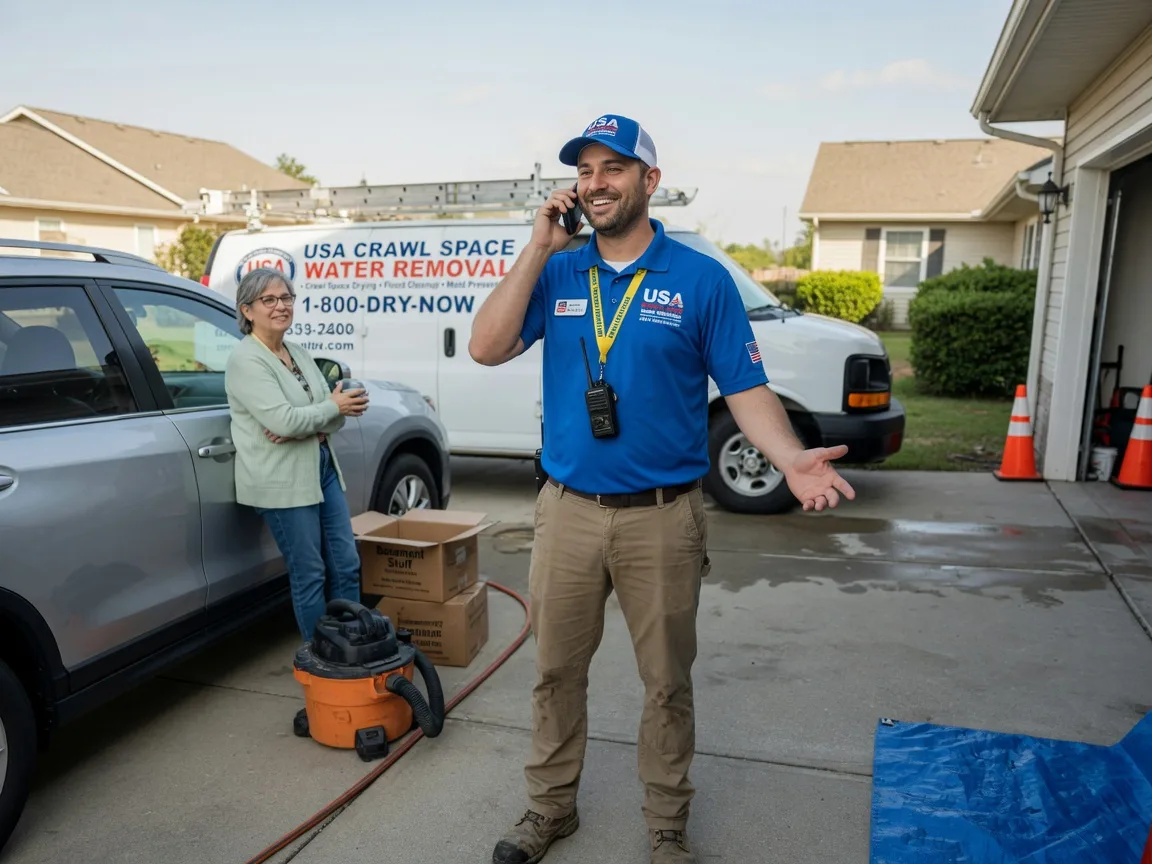 Crawl Space Water Removal White Post, VA FAQs